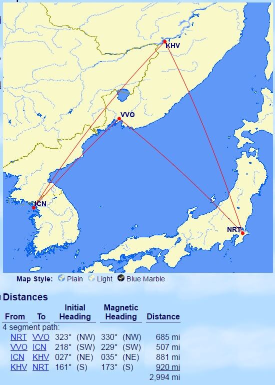nrt-vvo-icn-khv-nrt
